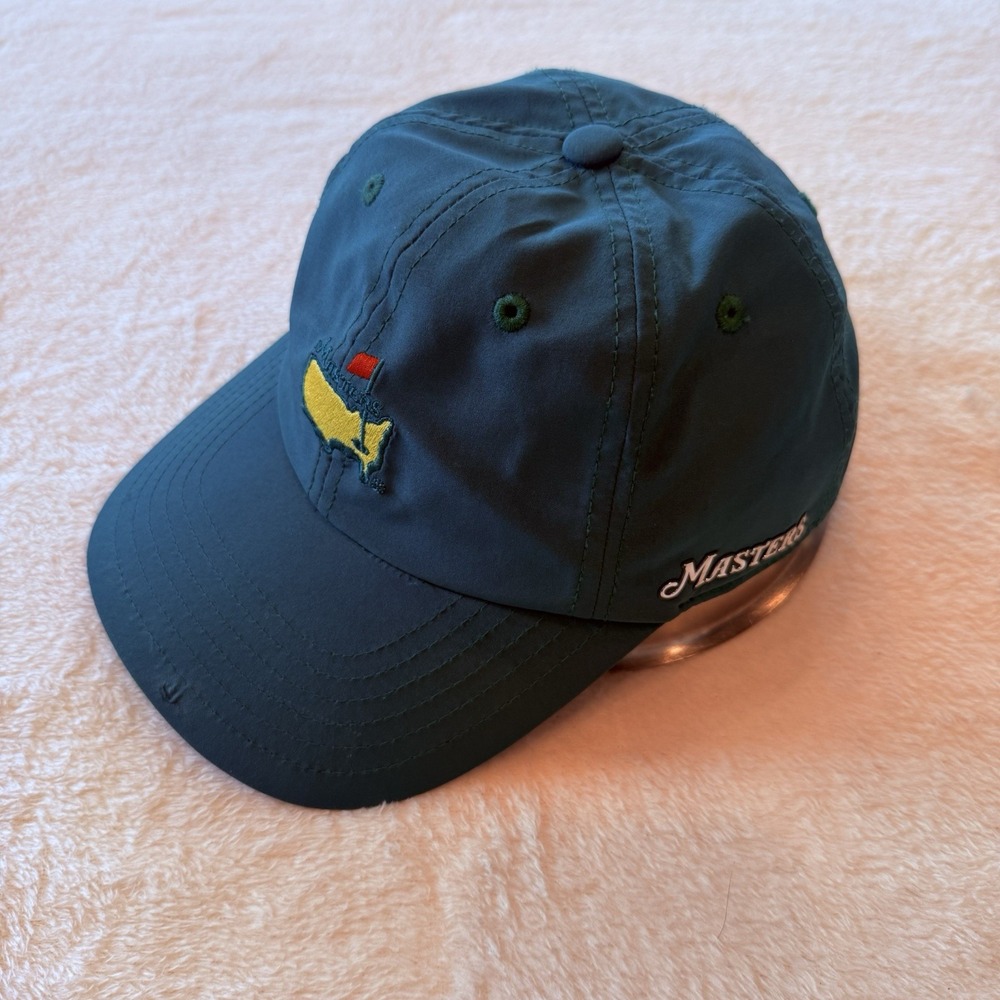 Masters Golf Green Youth Cap Hat Augusta National American Needle Strapback